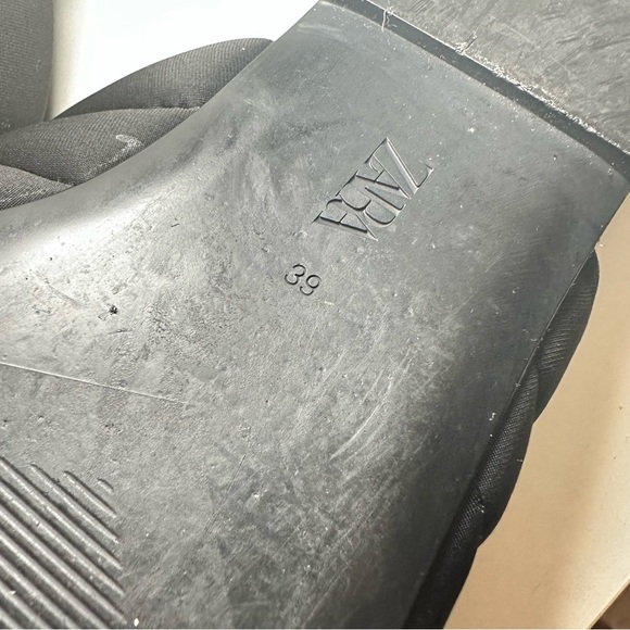 Zara Women's Stylish Black Sandal - Picture 6 of 6